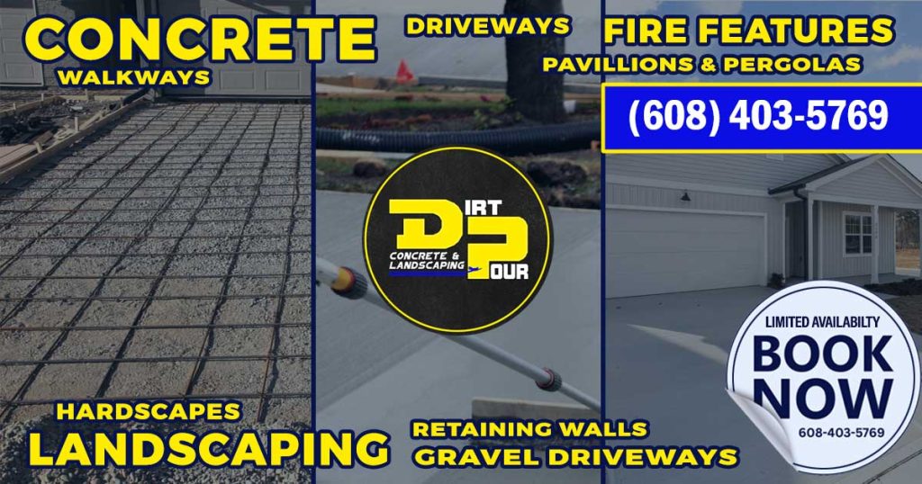 house driveway-concrete-landscaping-companies-near-adams-wisconsin-rapids-necedah-rome-dellwood-friendship-wisconsin-dirt-pour-hardscapes