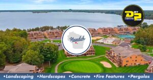 castle-rock-lake-wisconsin-dells-rome-wi-concrete-landscaping-fire-features-pergola-building-companies-near-adams-wi
